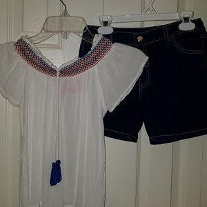 2 piece summer short set